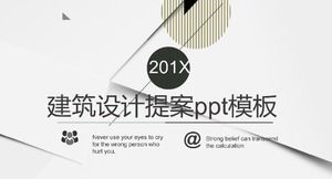 Propozycja projektu architektonicznego szablon ppt