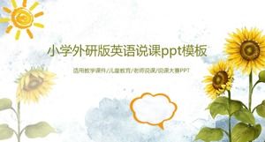 Versiune de cercetare străină pentru școala primară șablon ppt vorbitor de engleză