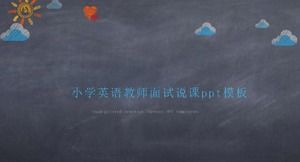 Modello ppt per colloquio e lezione con l'insegnante di inglese della scuola primaria