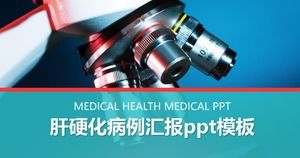 Liver cirrhosis case report ppt template