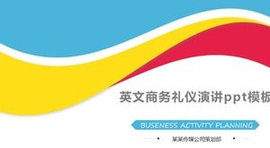 Angielski szablon etykiety biznesowej mowy ppt