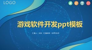 Template ppt pengembangan perangkat lunak game