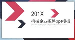 Mechanical enterprise recruitment ppt template