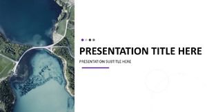 부티크 여행 그래픽 PPT 템플릿