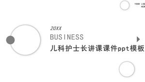 رئيس ممرضات الأطفال محاضرات المناهج التعليمية قالب باور بوينت