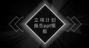 Plantilla ppt del informe del plan del proyecto