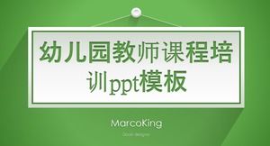 Szablon programu szkolenia nauczycieli przedszkola ppt