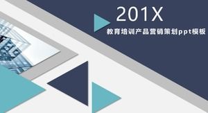 เทมเพลต ppt การวางแผนการตลาดผลิตภัณฑ์การฝึกอบรมการศึกษา