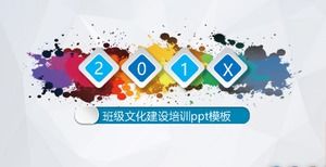 Plantilla ppt de capacitación en construcción de cultura de clase