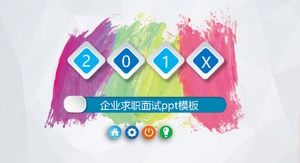 Korporacyjny szablon rozmowy kwalifikacyjnej ppt