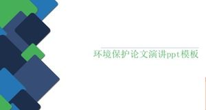 Templat ppt pidato tesis perlindungan lingkungan