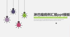 Lymphoma case report ppt template