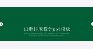 Templat ppt desain tata letak album