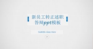 Novo relatório de rotatividade de funcionários e modelo de ppt de defesa