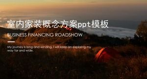 Template ppt rencana perbaikan rumah interior