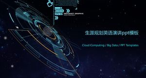 Template ppt pidato bahasa Inggris perencanaan karir