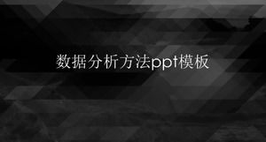 Metoda analizy danych szablon ppt