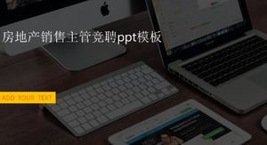 Gayrimenkul satış yöneticisi yarışması ppt şablonu