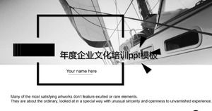 Modello ppt di formazione annuale sulla cultura aziendale