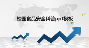 قالب PPT علوم سلامة الأغذية في الحرم الجامعي