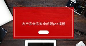 Modello ppt del problema della sicurezza alimentare dei prodotti agricoli