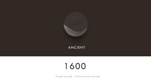 Minimalistyczny projekt układu literackiego szablon ppt