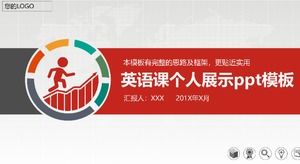 Template ppt presentasi pribadi kelas bahasa Inggris