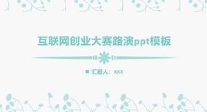 Șablon ppt pentru competiția de antreprenoriat pe internet roadshow