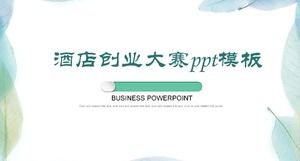 Templat ppt Kompetisi Kewirausahaan Hotel