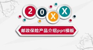 Template ppt pengenalan produk asuransi pos