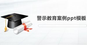 Șablon ppt de caz educațional de avertizare