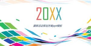 Plan planowania imprez ciasto szablon ppt