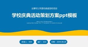 Planowanie uroczystości szkolnej szablon planu ppt