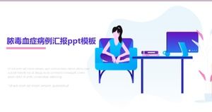 Modello ppt del rapporto sul caso di sepsi