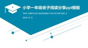 Templat ppt berbagi bacaan orang tua-anak kelas satu sekolah dasar