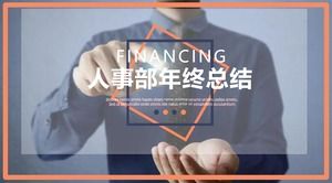 Personnel department year-end summary ppt