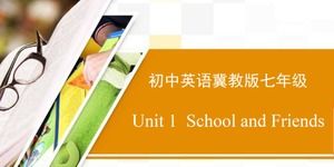 小学校英語を話すpptテンプレート