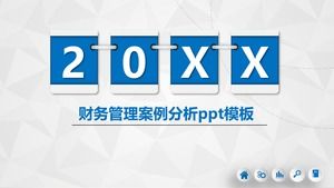 Șablon ppt de analiză a cazului de management financiar