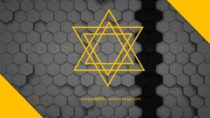 Plantilla ppt universal de nido de abeja