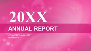 قالب منتجات المكياج ppt