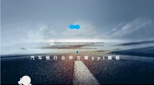 Template ppt rencana kerjasama bank otomatis