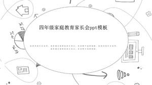 Czwarta klasa edukacji domowej szablon spotkania rodziców ppt