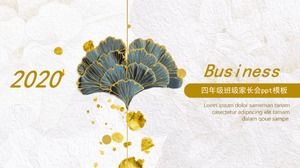 四年级班级家长会ppt模板