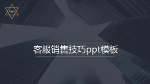 Umiejętności sprzedaży obsługi klienta szablon ppt