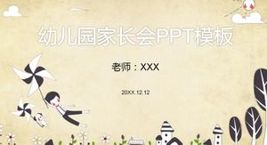 Шаблон PPT для родительского собрания в детском саду