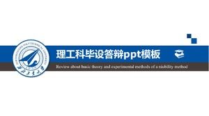 Plantilla ppt de defensa de graduación de ciencia e ingeniería