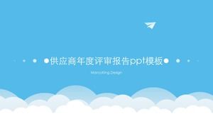 Șablon ppt de raport anual de revizuire a furnizorului