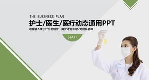 Modello PPT del rapporto generale dell'industria medica