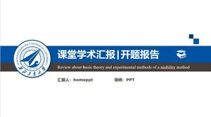 Academic publication ppt template