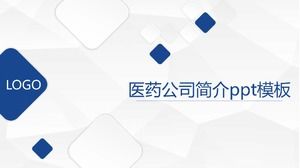 제약 회사 프로필 PPT 템플릿